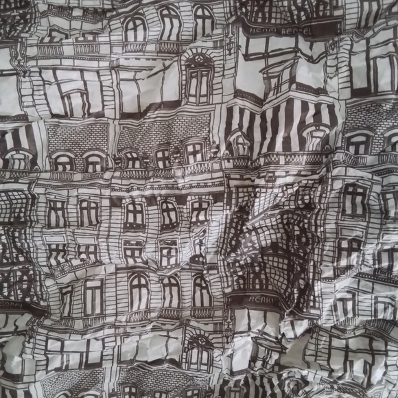 HENRI BENDEL HOUSTON PETROL LEATHER SATCHEL TOTE BAH - Picture 11 of 13